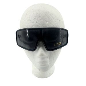 Sport Eyewear Black Oversized Goggle Sunglasses UV400 Unisex NWT